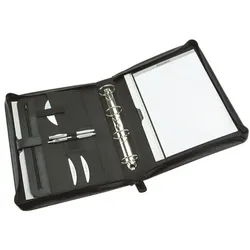 Alassio Ringbuchmappe »Rimini« schwarz, 31x37x6 cm