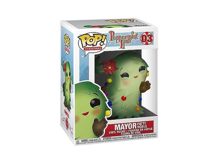 Pop Peppermint Lane Mayor Patty Noble Vinyl Figure