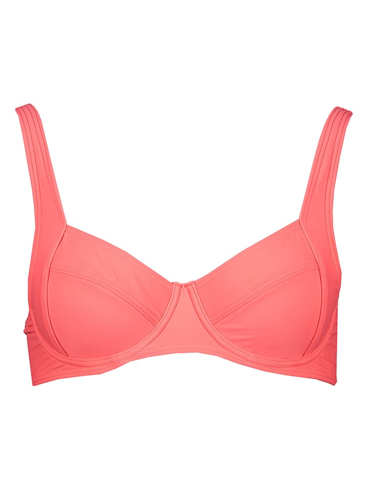 LASCANA Bikini-Oberteil in Koralle - 42G-Cup