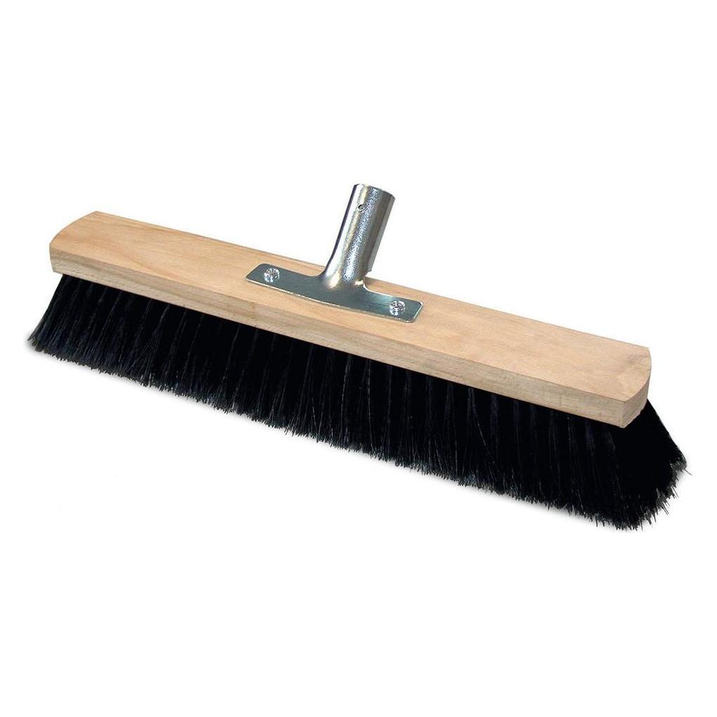Nölle Profi Brush Saalbesen 50 cm mit Metallstielhalter, Ø 24 mm (1 Stk.) (Saalbesen)
