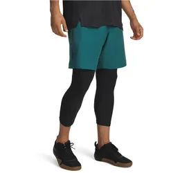 UNDER ARMOUR Woven Shorts Herren 338 - rack green/black XXL
