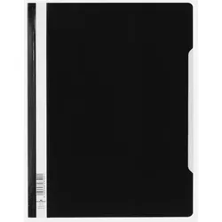 DURABLE Schnellhefter DIN A4 überbreit PVC-Hartfolie schwarz
