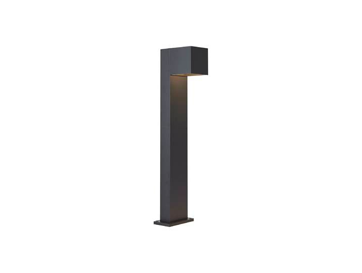 Lampe d'extérieur noire 65 cm avec LED intégrée, IP64, intensité