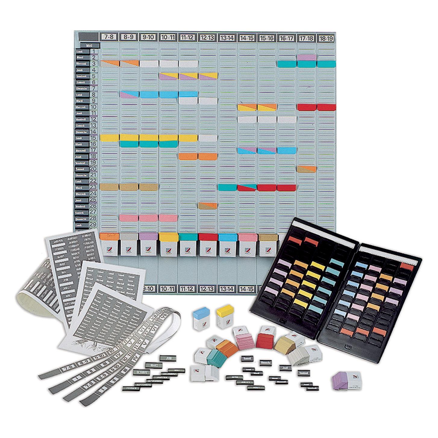 Nobo Professionelles Planer Set für T-Karten (2920080)