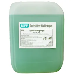 KIPP Sportbodenpflege, rutschhemmend 10 L Wischpflege rutschhemmend nach DIN 18032 Teil 2, wachsfrei