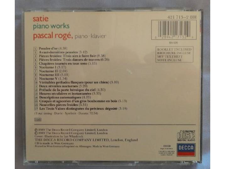 Pascal Roge - Piano Works