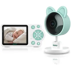 Neno, Babyphone, Elektroniczna Niania 2 4 Ghz Z Kamerą Bambino (Babyphone mit Kamera, 300 m)