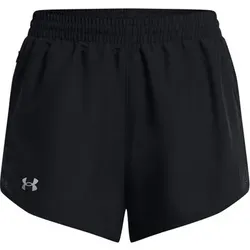 UNDER ARMOUR Damen Shorts UA FLY BY SHORT, Größe M in Schwarz 001