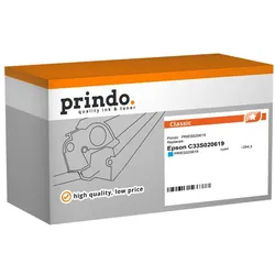 Prindo, Druckerpatrone, kompatibel mit Epson SJIC26P-C (C)