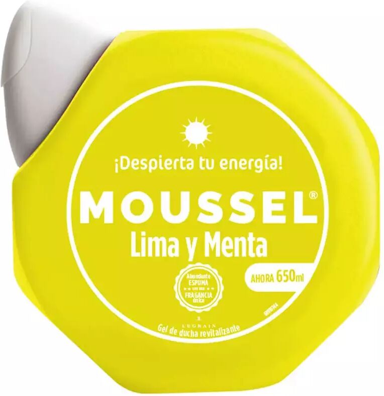 Moussel Revitalisierendes Duschgel mit Limette und Minze, 650 ml