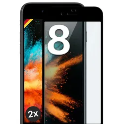 moex CurveProtect iPhone 8 Panzerglas 3D Full Screen