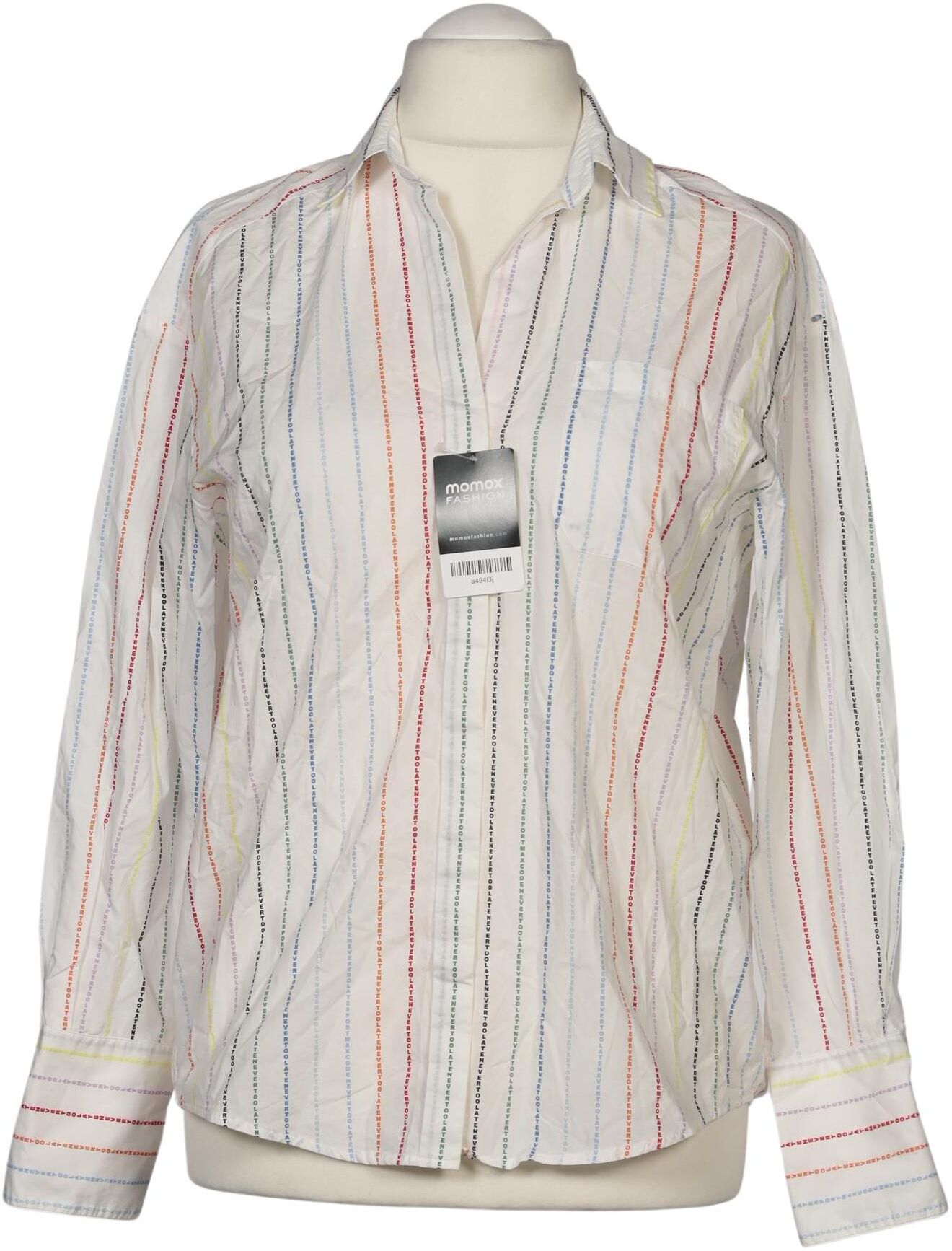 Sportmax Code Damen Bluse, Mehrfarbig, Gr. Xxl, kein / Etikett - Second Hand