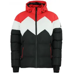 Peak mountain, Herren, Skijacke, Ski-Daunenjacke (M), Rot, M