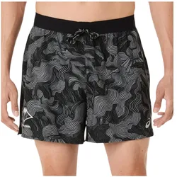 ASICS, Herren, Sporthose, Fujitrail 5 Short (XL), Schwarz