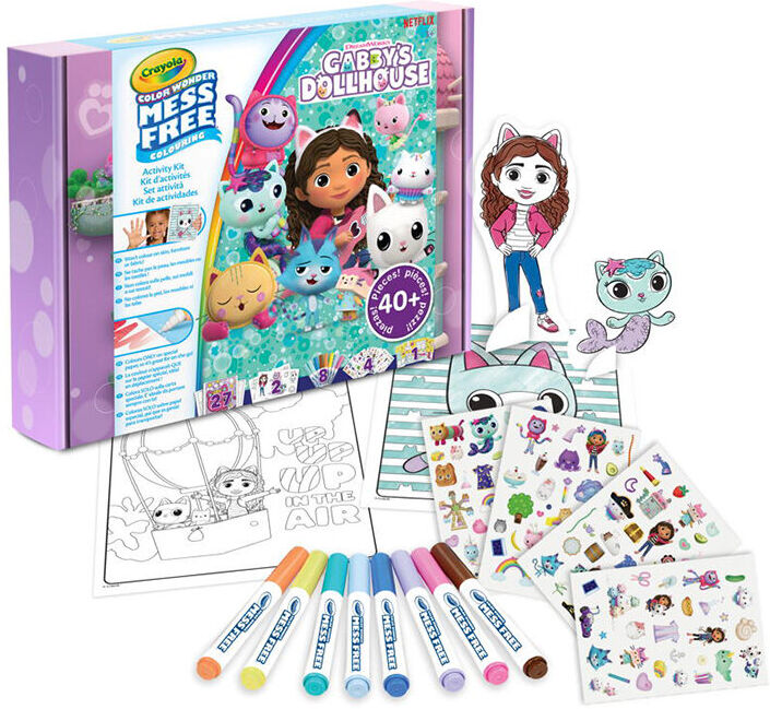 BRINQUEDO CRAYOLA CW SET GABBY DHOUSE