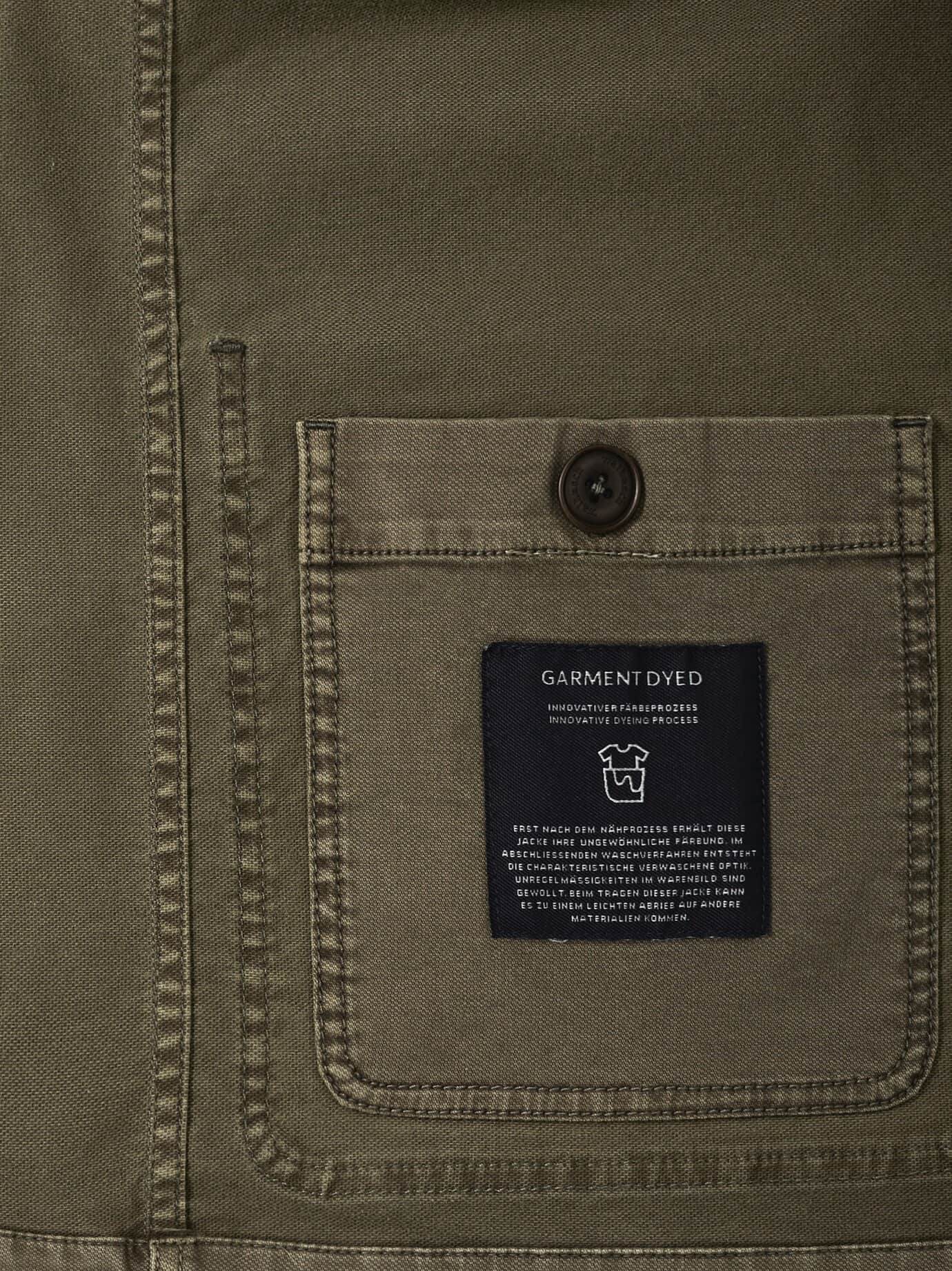 Walbusch Baumwoll Hemdjacke, normale Größen#untersetzte Größen, Farbe Grün, 30, atmungsaktive Baumwolle bequem, da elastisch Herren
