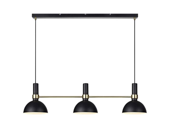 Markslöjd Pendelleuchte Larry, Schwarz, Metall, rund, 19x24x19 cm, ohne Chemie, Lampen & Leuchten, Innenbeleuchtung, Hängeleuchten, Pendelleuchten