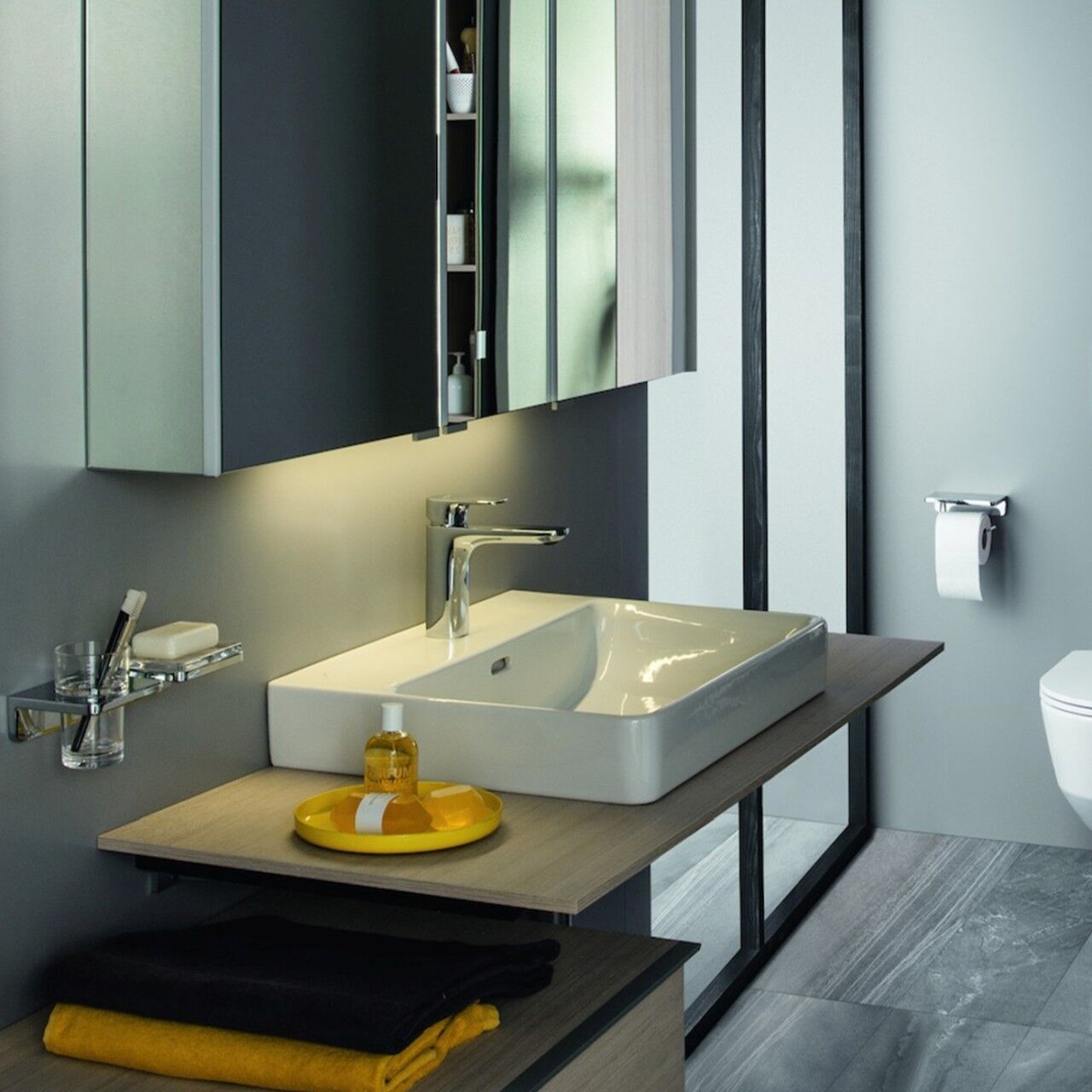 LAUFEN Aufsatzwaschtisch LAUFEN Pro S 650x465, weiß, Unterseite geschliffen, 81696.4, 8169640001091 H8169640001091