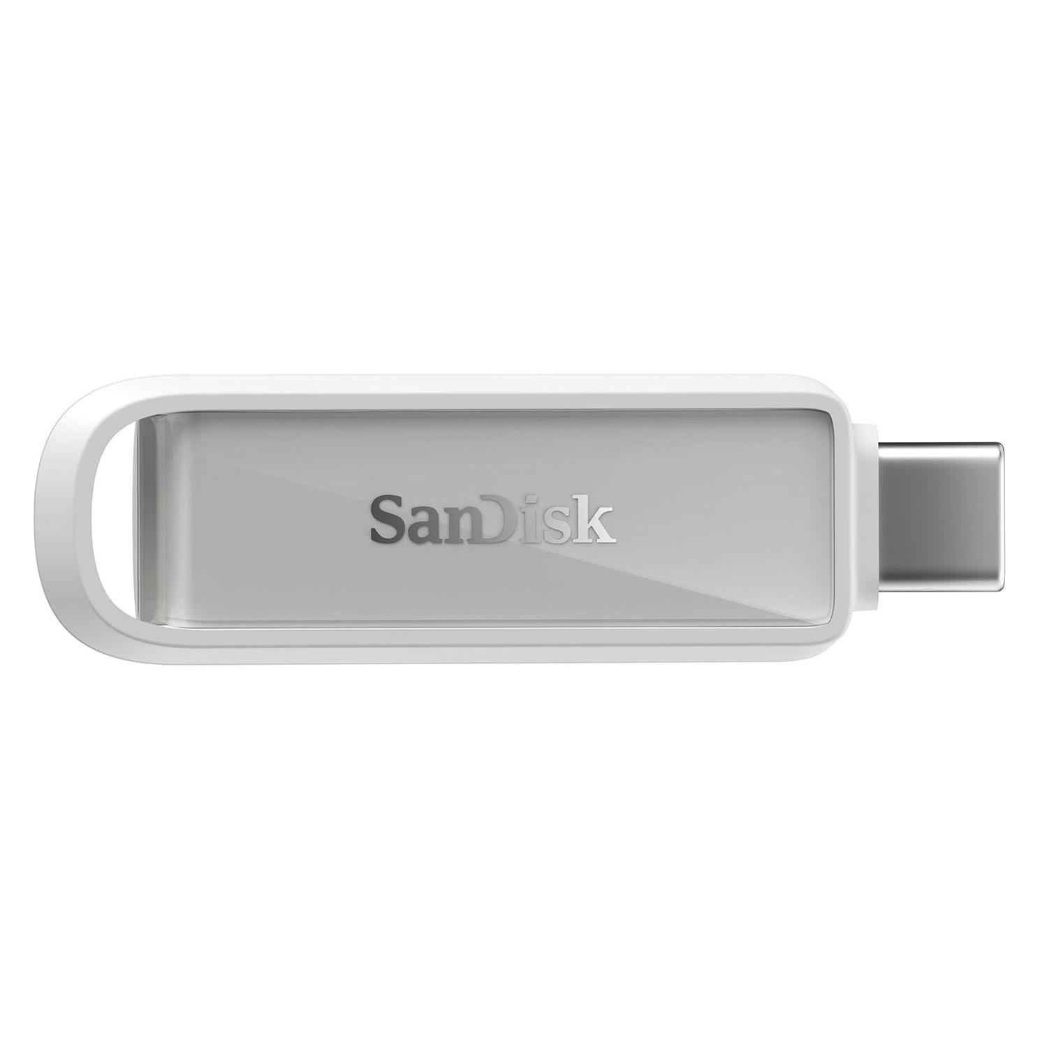 Sandisk Phone Drive USB-C Arctic White 128GB (128 GB, USB-C) (SDIXS0N-128G-GN6NE)