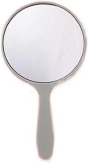 Fusion Finds Creative Handheld Makeup Mirror Portable Round Vanity Mirror With Comfortable Handle green s