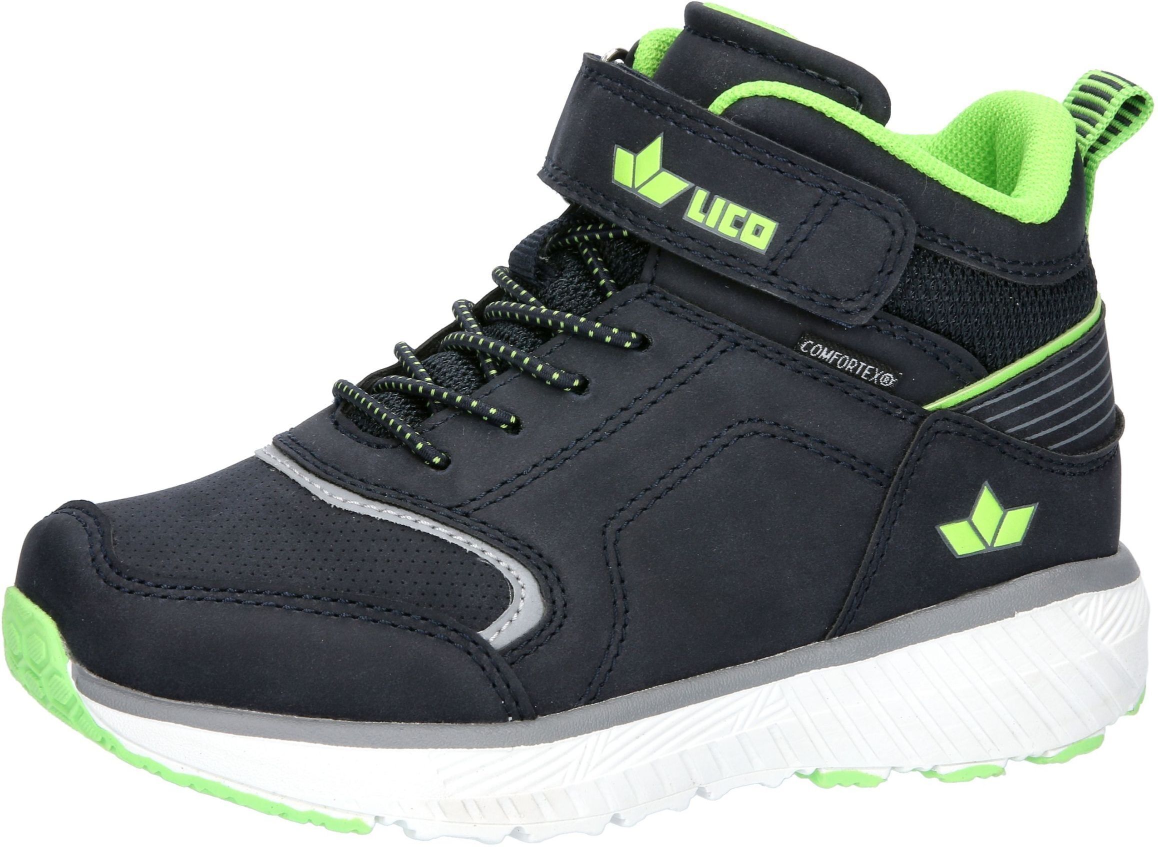 Sneaker LICO "Freizeitschuh Arian VS", Jungen, Gr. 31, Textil, blau, Synthetik, Schuhe Sneaker