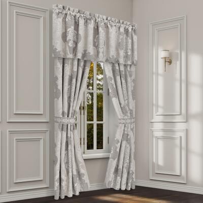 J. Queen New York Queensbury Window Panel Pair
