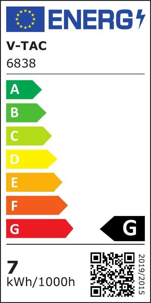 V-Tac Vt-11107 Lampada Led Da Giardino Con Picchetto Lampioncino Viale Segnapassi 6w Colore Nero H102cm Luce 3000k Ip65 Sku 6838