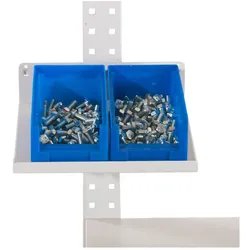 Manuflex, Zubehör Werkzeugaufbewahrung, ZB4782.7035 Schrägablage für Kleinteile zur Befestigung an