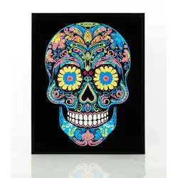 DIAMOND DOTZ - Diamond Painting Neon Totenkopf
