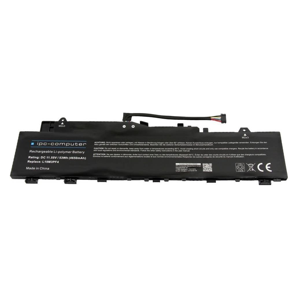 IPC ipc-computer Notebook-Akku Akku L19M3PF4 REPLACE 11.55 V 4650 mAh IPC-Computer (4650 mAh) (L19M3PF4 REPLACE)