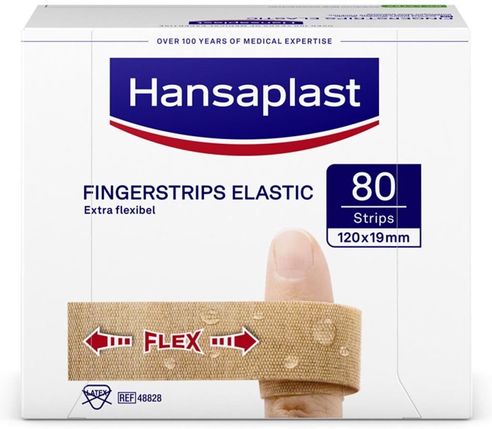 Hansaplast Elastic Finger Pflasterstrips 80stk