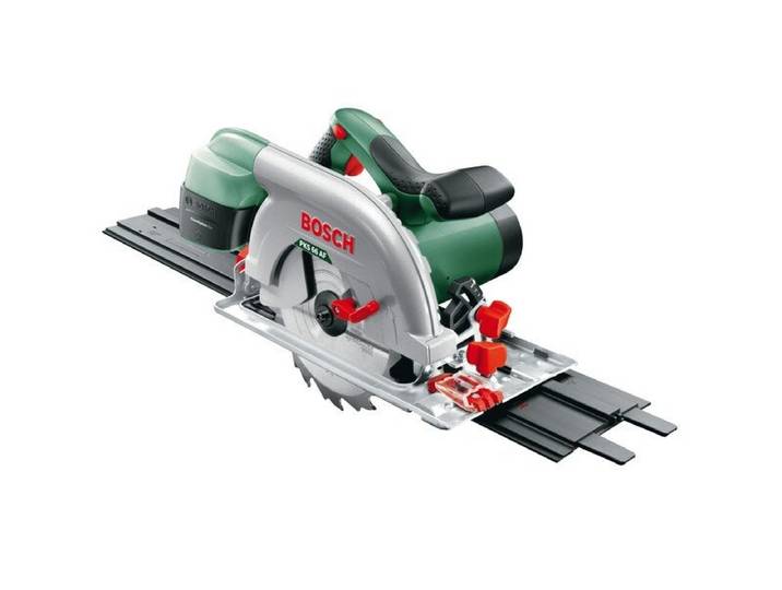 Bosch - Scie Circulaire Pks 66-2af 1600w 66 Mm\, Découpe Précise\, Boîtier Cleansystem Pour Absorber Poussiere\, Poignée Ergonomi