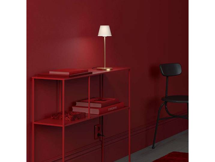 Gil Lampe de Table White - Herstal - Salon / séjour - Métal