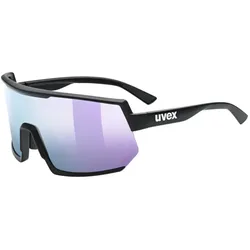 Uvex Sportstyle 235 Brille Black Matt/Mirror Lavender