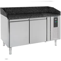 Combisteel Pizzatisch 2 Türen Schwarze Granit-arbeitsplatte (7950.0050)