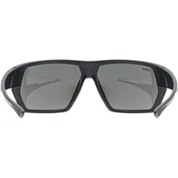 Uvex, Unisex, Sportbrille, sportstyle 238 (Black Matt, Mirror Silver), Schwarz