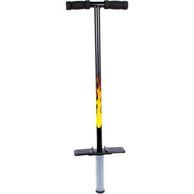 Hüpfspielzeug SMALL FOOT "Pogo Stick", schwarz (schwarz, gelb), Hüpfspielzeug, KinderB:12,5cm H:91cm T:6,5cm, Metall, B:12,5cm H:91cm T:6,5cm