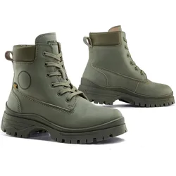 Falco Zarah Damen Motorradstiefel armygruen - 36