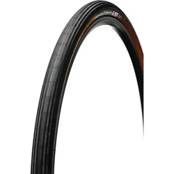 Gravel-Reifen Strada Bianca TLR Clincher, Challenge
TLR-Series, 120 TPI, Vulcanized-Compound, Reifenflanke: dunkelbraun, 
für 17-25 mm Maulweite Empfohlener Reifendruck 2-3.5 bar (max. 6)
Größe: 36-622, Farbe: Schwarz/dunkelbraun, Gewicht: