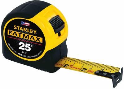 Stanley FatMax Classic Tape Measure 25 Foot - Carton of 4