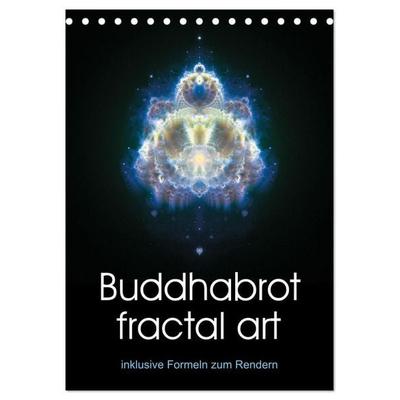 Buddhabrot fractal art (Tischkalender 2027 DIN A5 hoch), CALVENDO Monatskalender