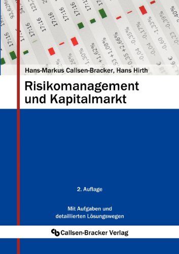 Hans-Markus Callsen-Bracker - Risikomanagement und Kapitalmarkt - Preis vom 17.10.2026 19:25:27 h