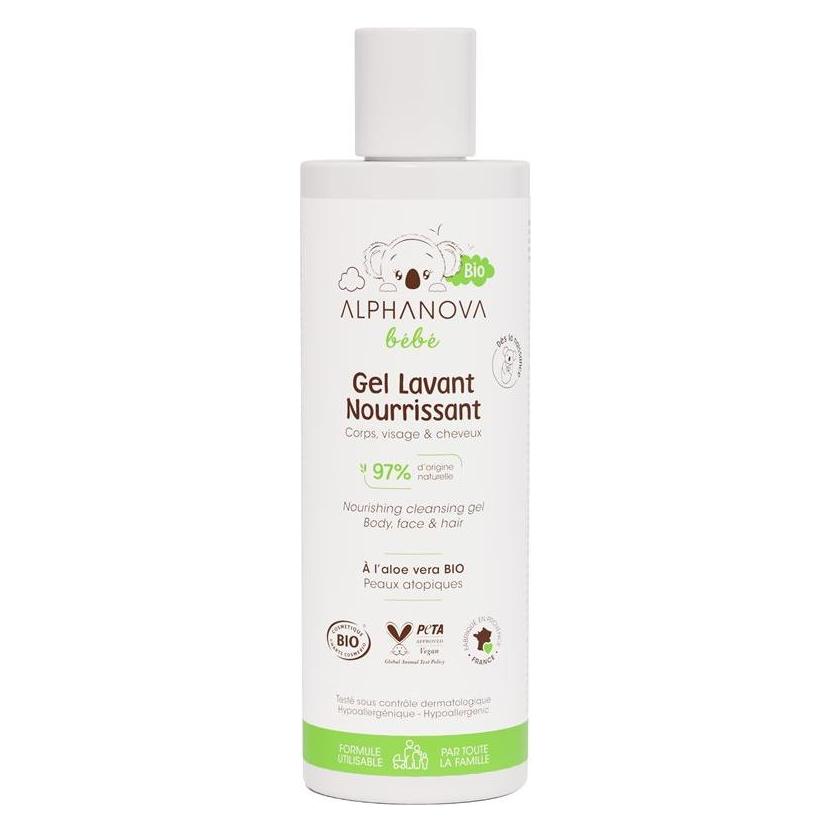 Alphanova Baby Bio Aloe Vera Wash Gel 200ml (ABIOGLN200)
