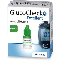 GlucoCheck Excellent Kontrolllösung (mittel) 4 ml