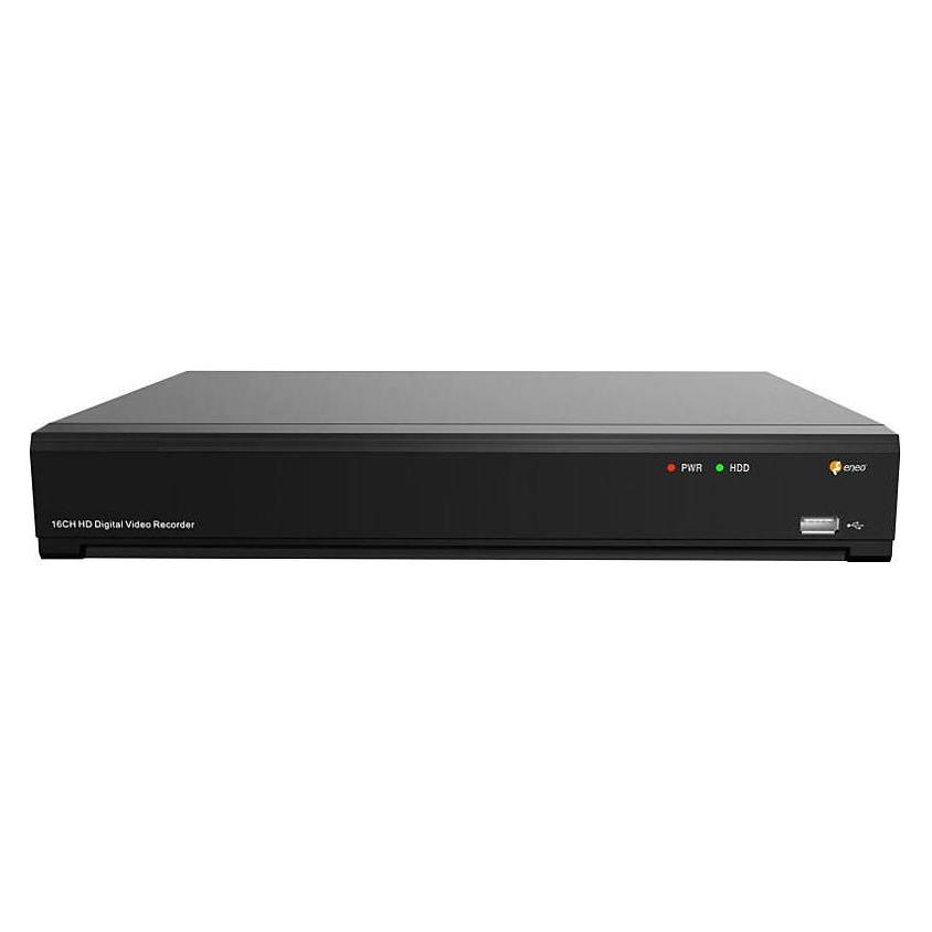 Eneo MNR-18N16000A Hybrid / DVR, 16-Kanal Analog, 8-Kanal IP (Netzwerk Videorecorder (NVR)) (MNR-18N16000A)