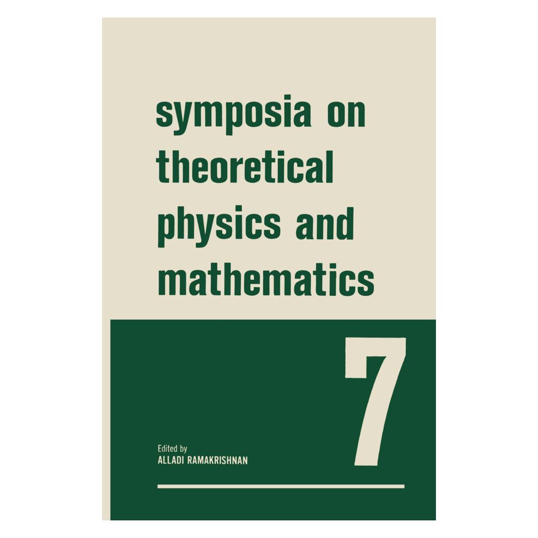 Springer Symposia on Theoretical Physics and Mathematics (Englisch, Softcover, Alladi Ramakrishnan) (55561203)