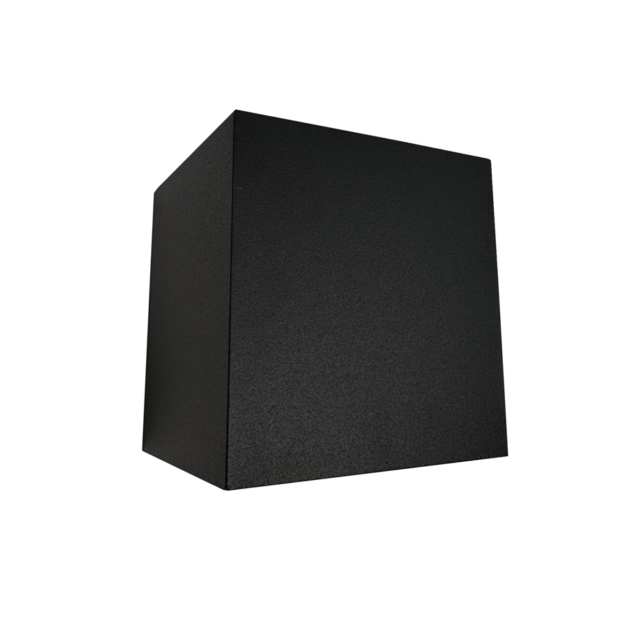 Mobilux LED-Wandaußenleuchte CUBE IP65 COLORSWITCH schwarz 02100037 4251399708787