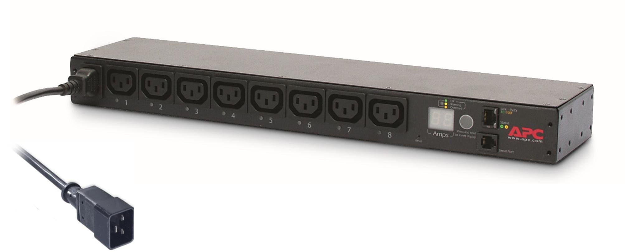 APC Rack PDU P7921B Stromverteilung (208/230V, 8x C13, IEC C20)