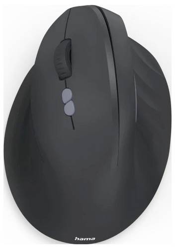 Hama EWM-500L Maus Kabellos Optisch Schwarz 7 Tasten 1800 dpi Ergonomisch