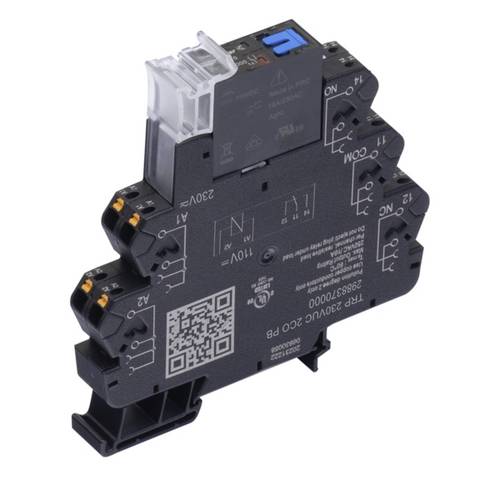 Weidmüller TRP 230VUC 2CO PB Koppelrelais 230V DC/AC 8A 2 Wechsler 5St.